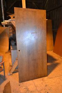 lot 123 image: Solid Core Wood Door 36