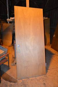 lot 125 image: (5) Solid Core 36 Doors
