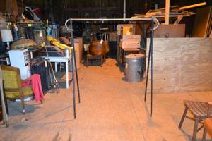 lot 153 image: Metal Clothes Rack
