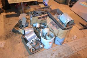 lot 173 image: Large Lot of Assorted Hardware, Clamps, Bolts and Much More