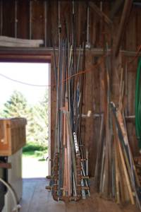 lot 170 image: Large Lot of Metal Pipe, Plastic Pipe and More