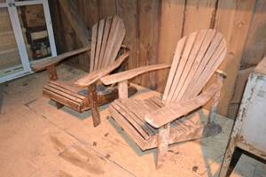lot 263 image: Pair of Adirondack Chairs