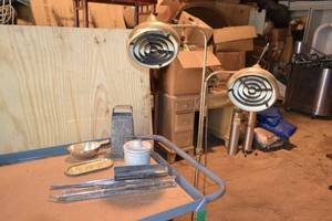 lot 420 image: Lamp, Collapsible Music Stand, and more