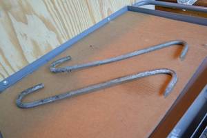 lot 58 image: 2 Meat Hooks