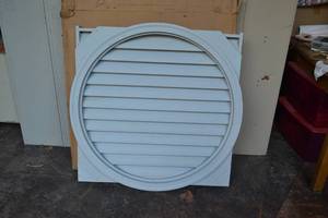 lot 54 image: Webb Large Round Louver - #37950