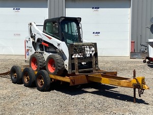 lot 5 image: 1963 Totem-All Triple Axle Equipment Trailer