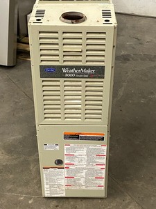 lot 16 image: Carrier Weather Maker 8000 Gas Furnace