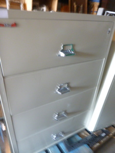 lot 10 image: Fire King Fire Proof File Cabinet