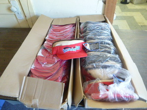 lot 64 image: 2 Cases of Over Combing 50 Hats