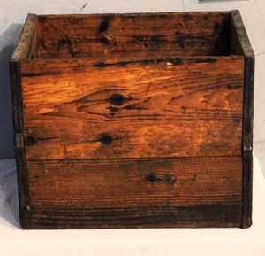 lot 13 image: Antique Wooden Crate