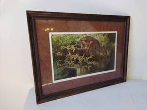 lot 31 image: Framed Signed & Numbered W. Meineke Print