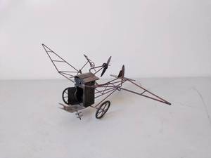 lot 38 image: Metal Plane Dcor