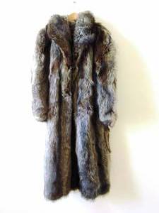 lot 53 image: Vintage Raccoon Fur Coat