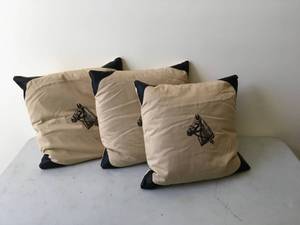 lot 62 image: Three Ralph Lauren Down-Filled Pillows