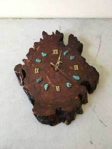 lot 75 image: Burlwood Clock