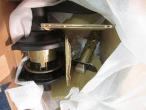 lot 12 image: Schlage Accent Matte Black Passage ...