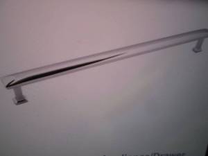 lot 33 image: 18 inch Brass Appliance Pull Retail...