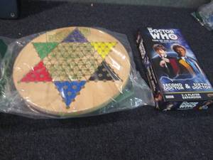 lot 57 image: Dr. Who Game, Chinese Checkers...