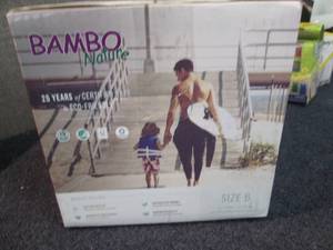 lot 68 image: Bambo Nature Size 6 Extra Absorbent...