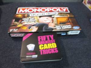 lot 98 image: Monopoly Cheaters Edition, Card Tri...
