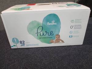 lot 105 image: Pampers Pure Protection Diapers Siz...