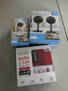 lot 142 image: 3 Assorted WiFi Cameras...