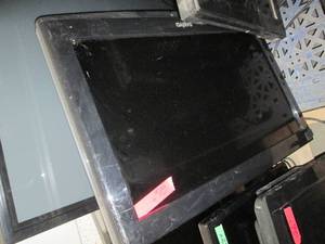 lot 203 image: 26 inch Sanyo TV-tested...