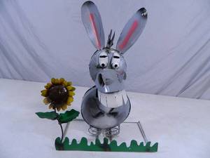 New Handmade Recycled Metal Garden Art