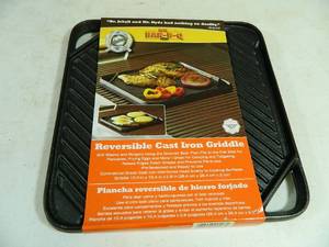 New Reversible Cast Iron Griddle