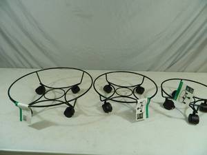 3 New Heavy Duty Plant Caddies