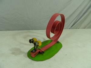 New Handmade Recycled Metal Garden Art Snail