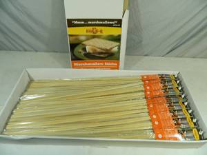 144 New Packs of Marshmallow Sticks