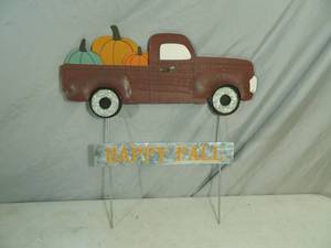New Happy Fall Yard Sign