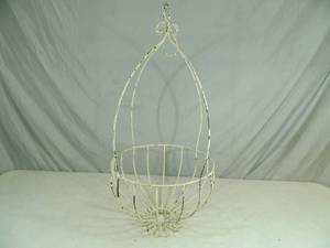 Large Metal Hanging Planter Holder