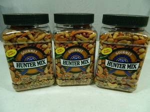 3 New Canisters of Gourmet Hunters Mix