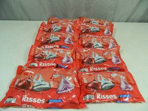 10 New Bags of Milk Chocolate Hershey Kisses