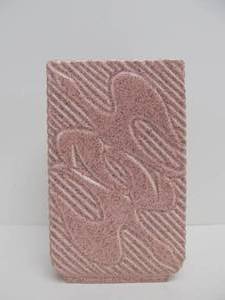 lot 220 image: Mid Century RED WING Pink Art Pottery PlanterVase