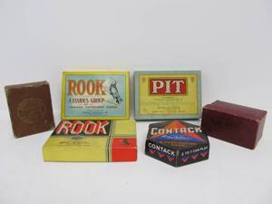 lot 226 image: Lot of 1930s Card Games & Southern Pacific Railroad Playing Cards