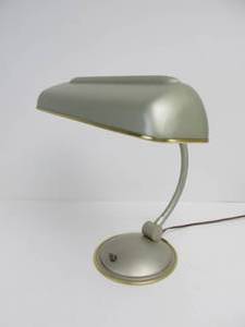 lot 45 image: Nice Signed CANNON Mid Century Gooseneck Desk Lamp