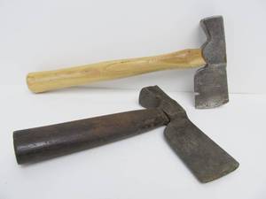 lot 58 image: Pair of Antique Hatchet Tools