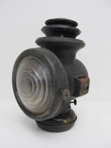 lot 83 image: Antique Car Headlamp