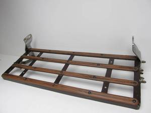 lot 86 image: Original Old Vintage For Model A or Model T Luggage Rack
