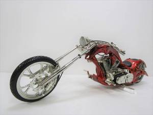 lot 109 image: Metal Diecast Chopper Motorcycle