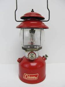 lot 165 image: Vintage Red COLEMAN Model 200A
