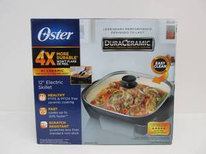 lot 174 image: Brand New OSTER 12 Electric Skillet