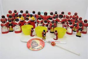 lot 16 image: Large Collection of Vintage Aunt Jemima Salt & Pepper Shakers Advertising etc