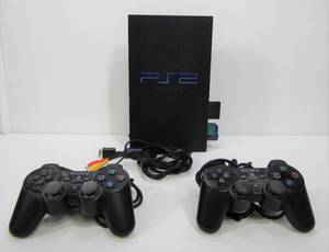 lot 30 image: Working PS2 Fat Video Game System