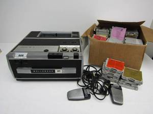 lot 37 image: Hard to Find 3M Wollensak 7100 Stereomagnetic Cassette Tape PlayerRecorder wMany Tapes
