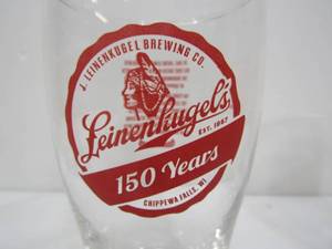 lot 261 image: Brand New Case of 150 Years of LEINENKUGELS Beer Glasses
