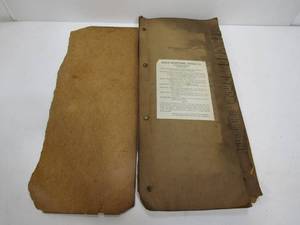 lot 267 image: Early Automobile Advertising Stencil Book - Gould Advertising Stencil Co.